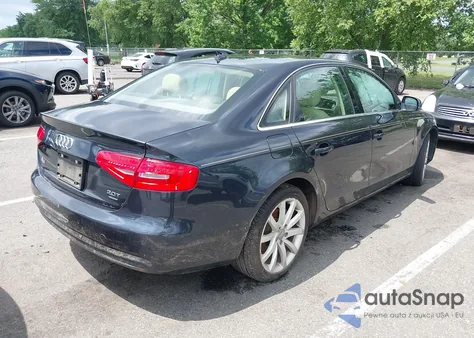 2013 Audi A4 2.0T Premium from USA, damaged, VIN WAUFFAFL7DN016718